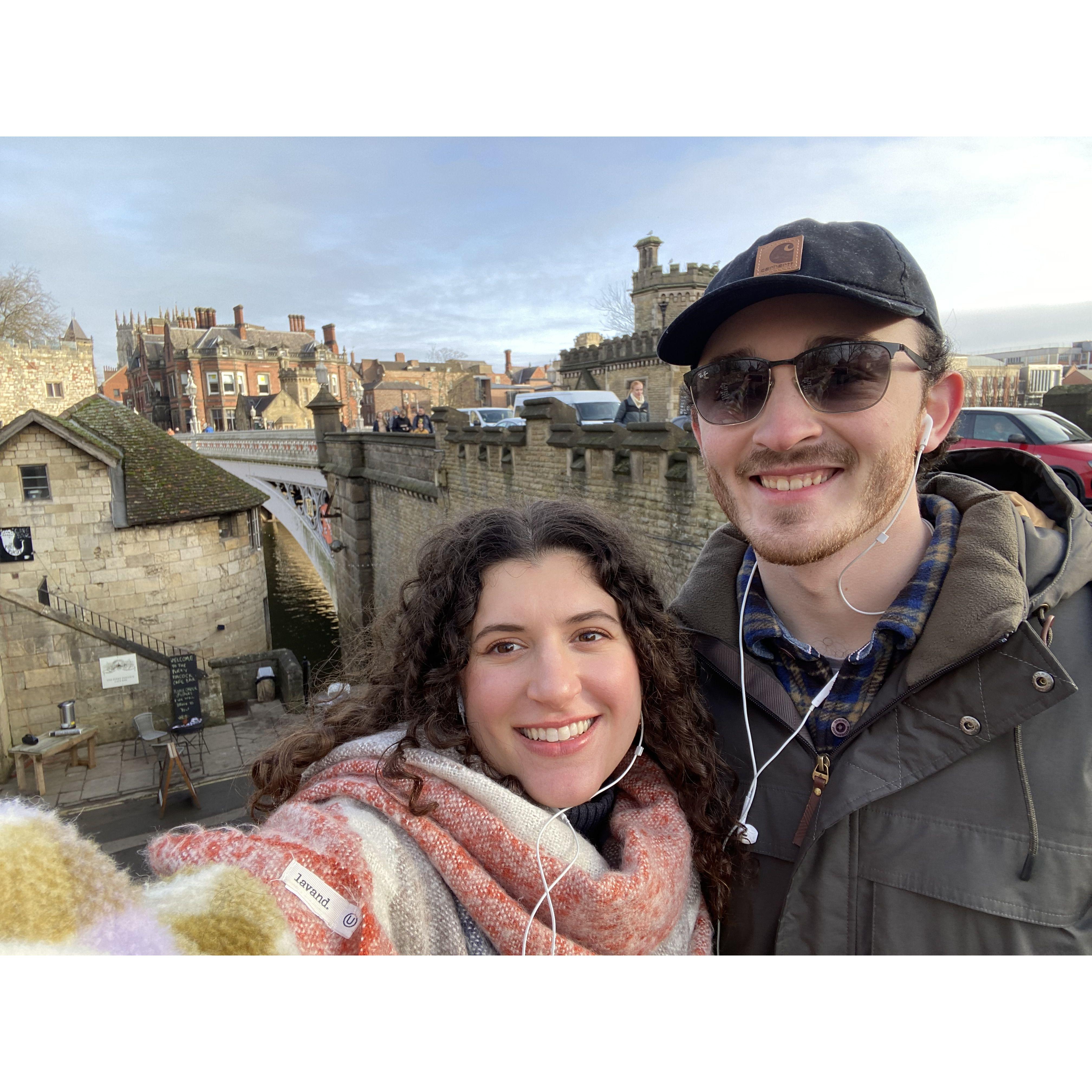 One of our favorite places- York, England at Christmas!