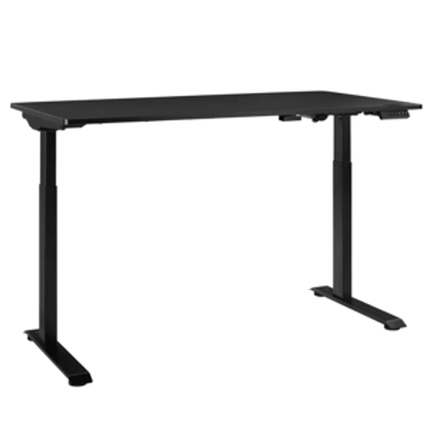 Insignia™ - Adjustable Standing Desk with Electronic Controls - 55.1" wide - Black