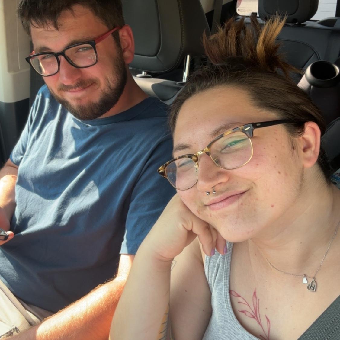 When he would smile for pictures…