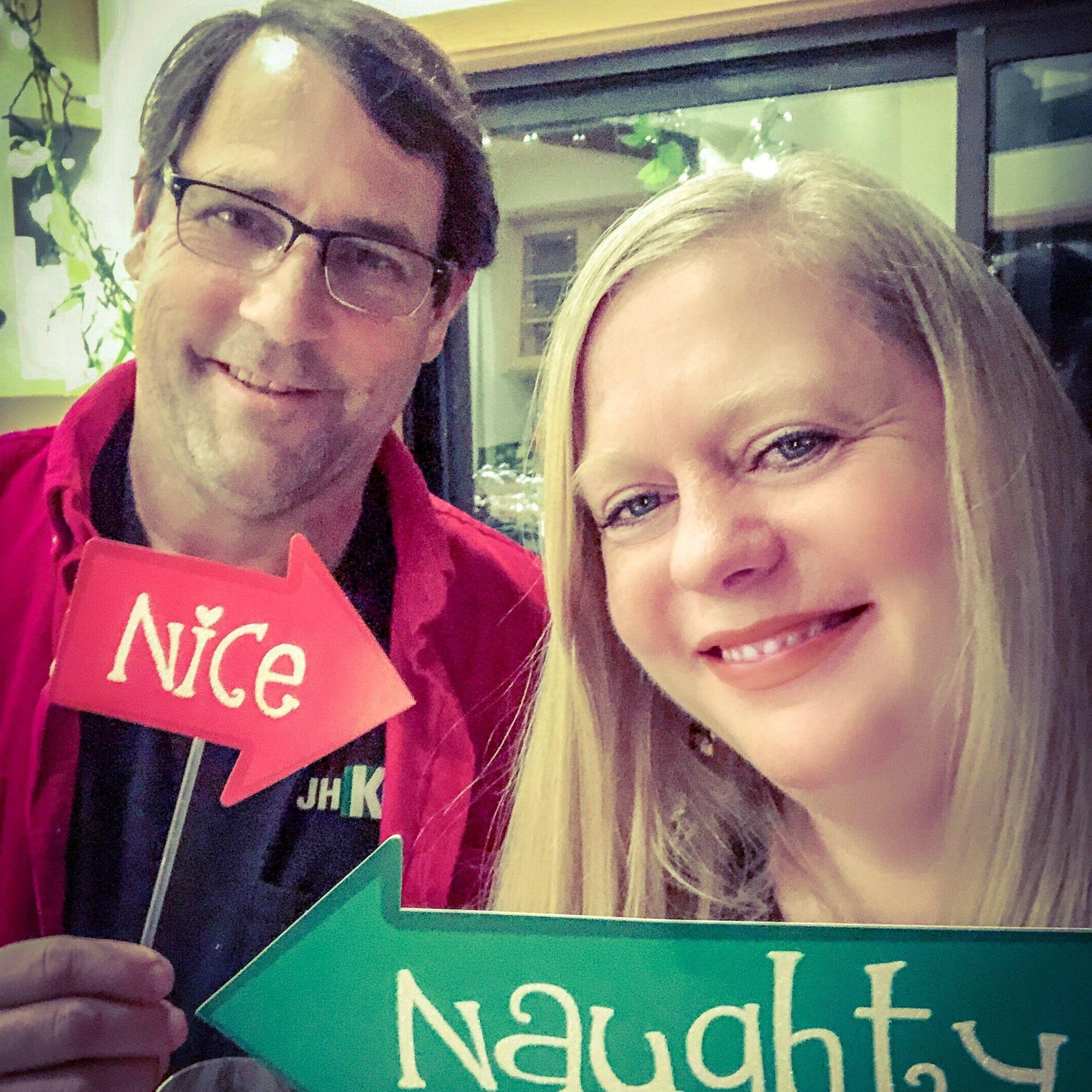 Christmas Eve party at Chris and Jamie's.