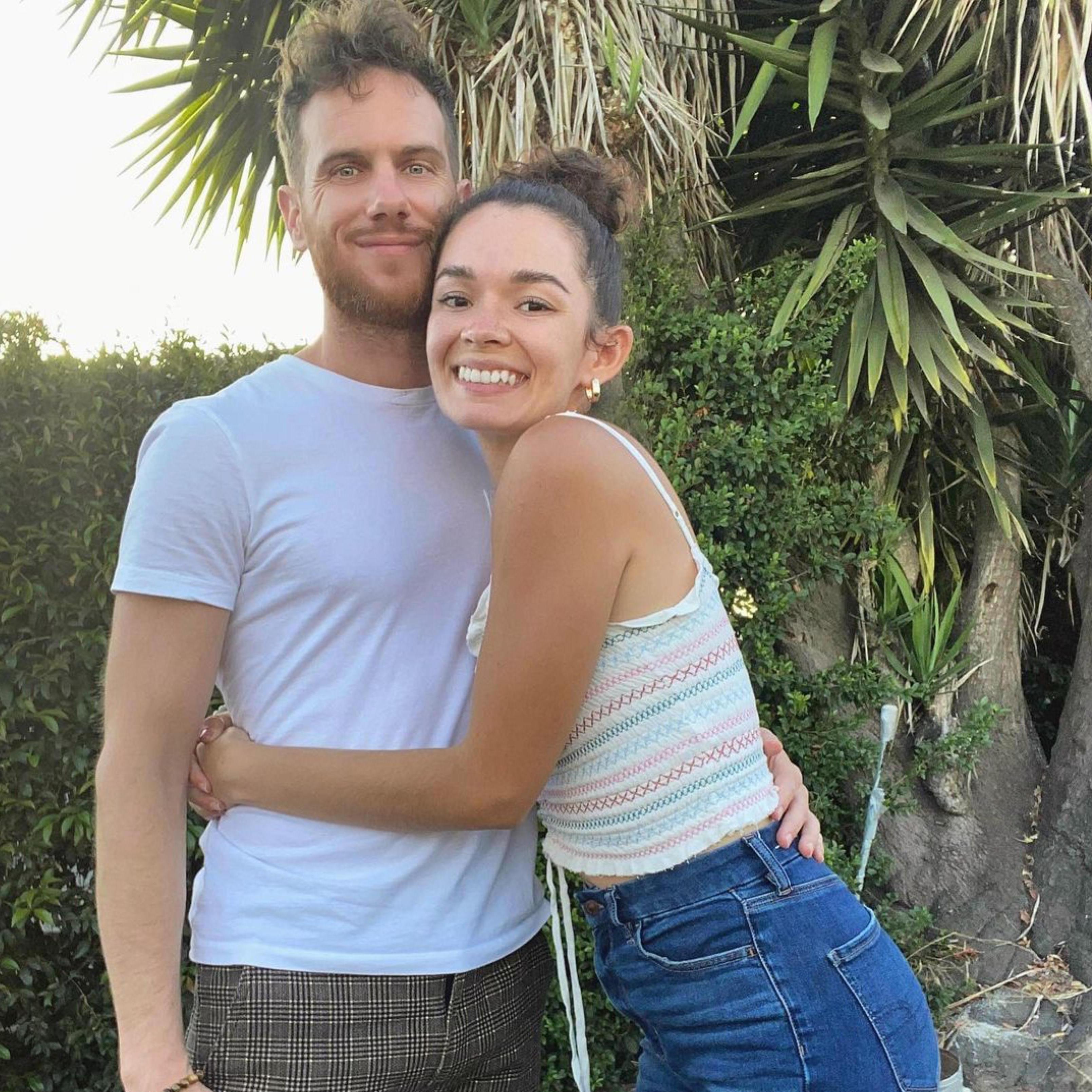 2020 - when we celebrated our engagement in San Diego with a ridiculous amount of food and selfies on the sidewalk.