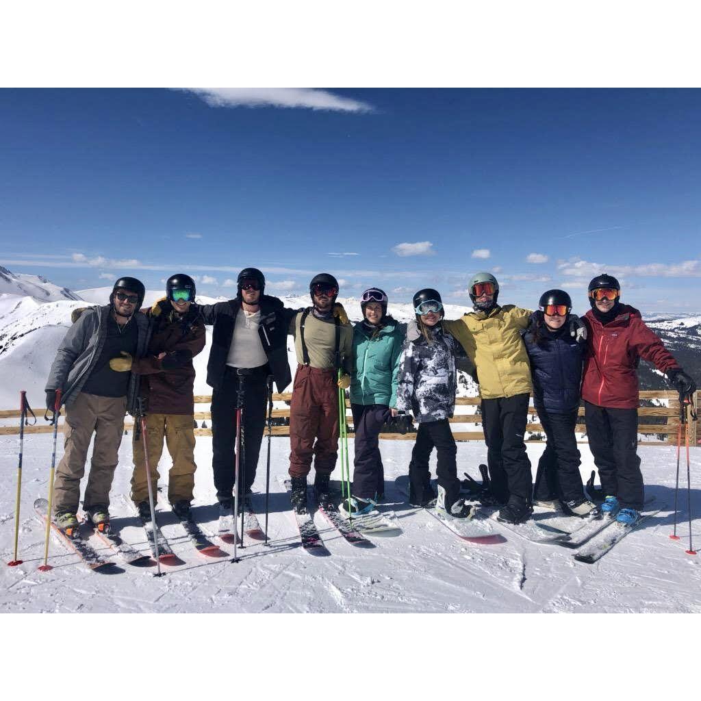 Skiing with BGA