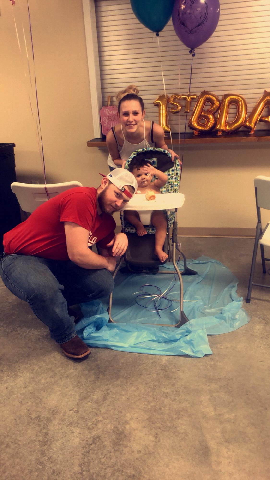 February 19th, 2019. Elizabeth's 1st birthday.
