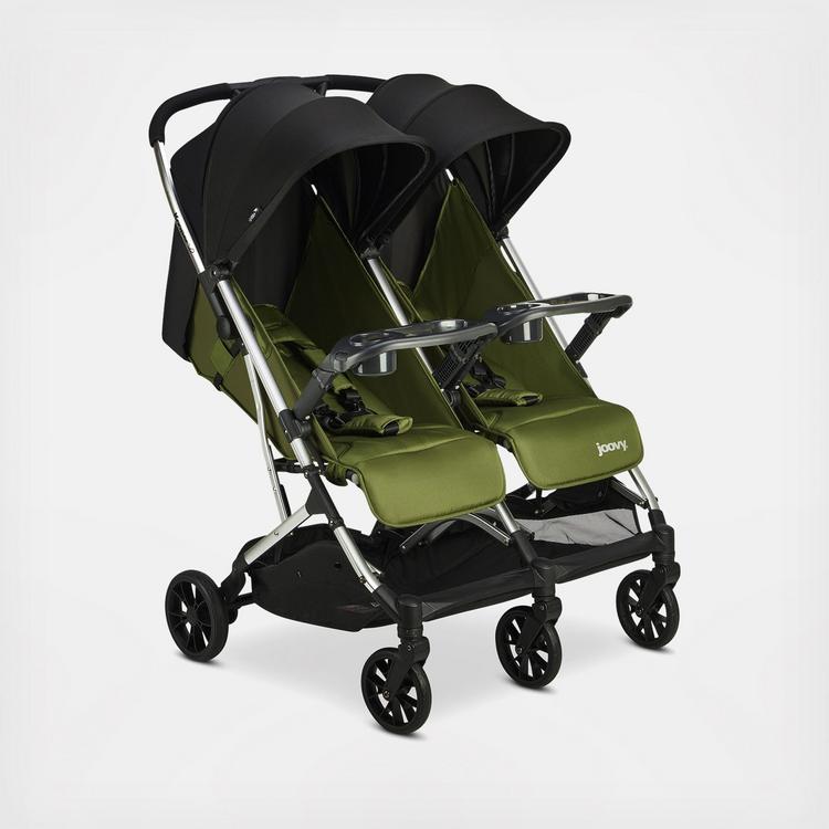 Joovy, KooperX2™ Lightweight Compact Double Stroller with Tray