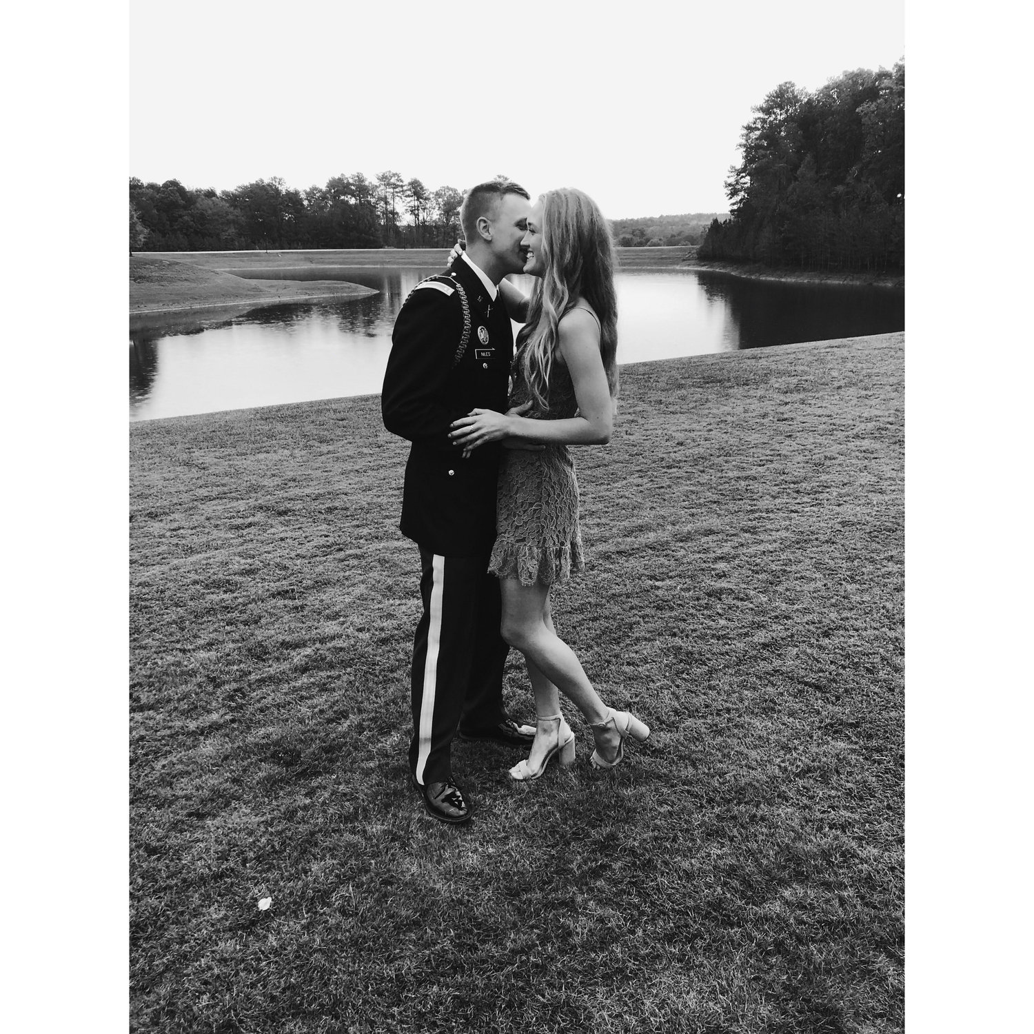 Luke's gotten me okay with PDA...