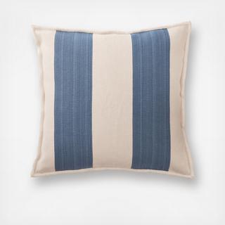 Graydon Ticking Stripe Throw Pillow