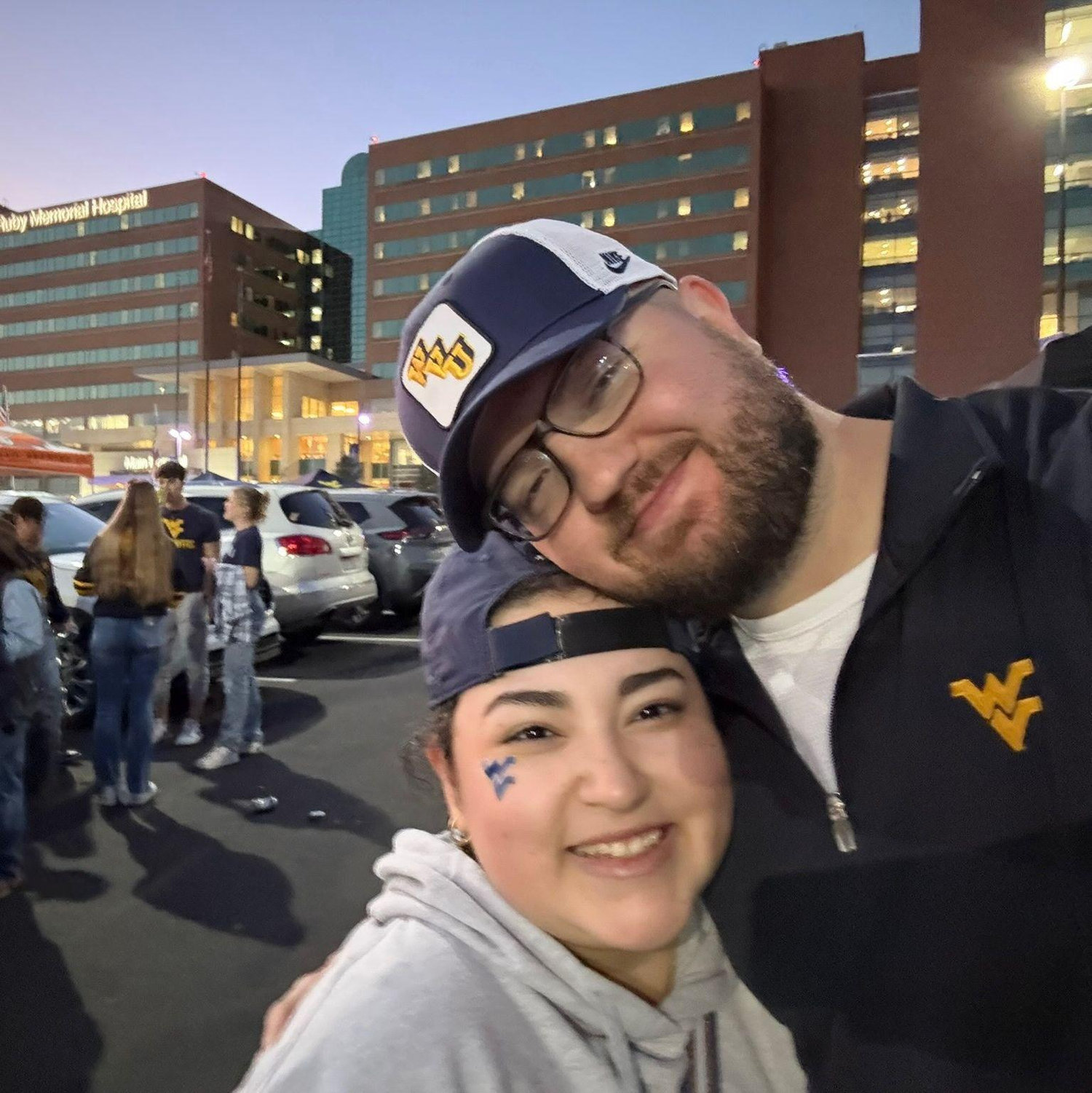 WVU Blue lot tailgating!