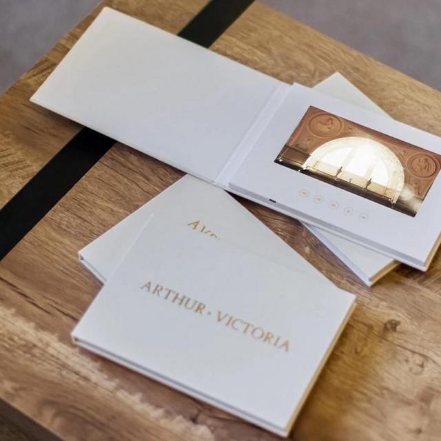 Motion Book Keepsake for Wedding Video