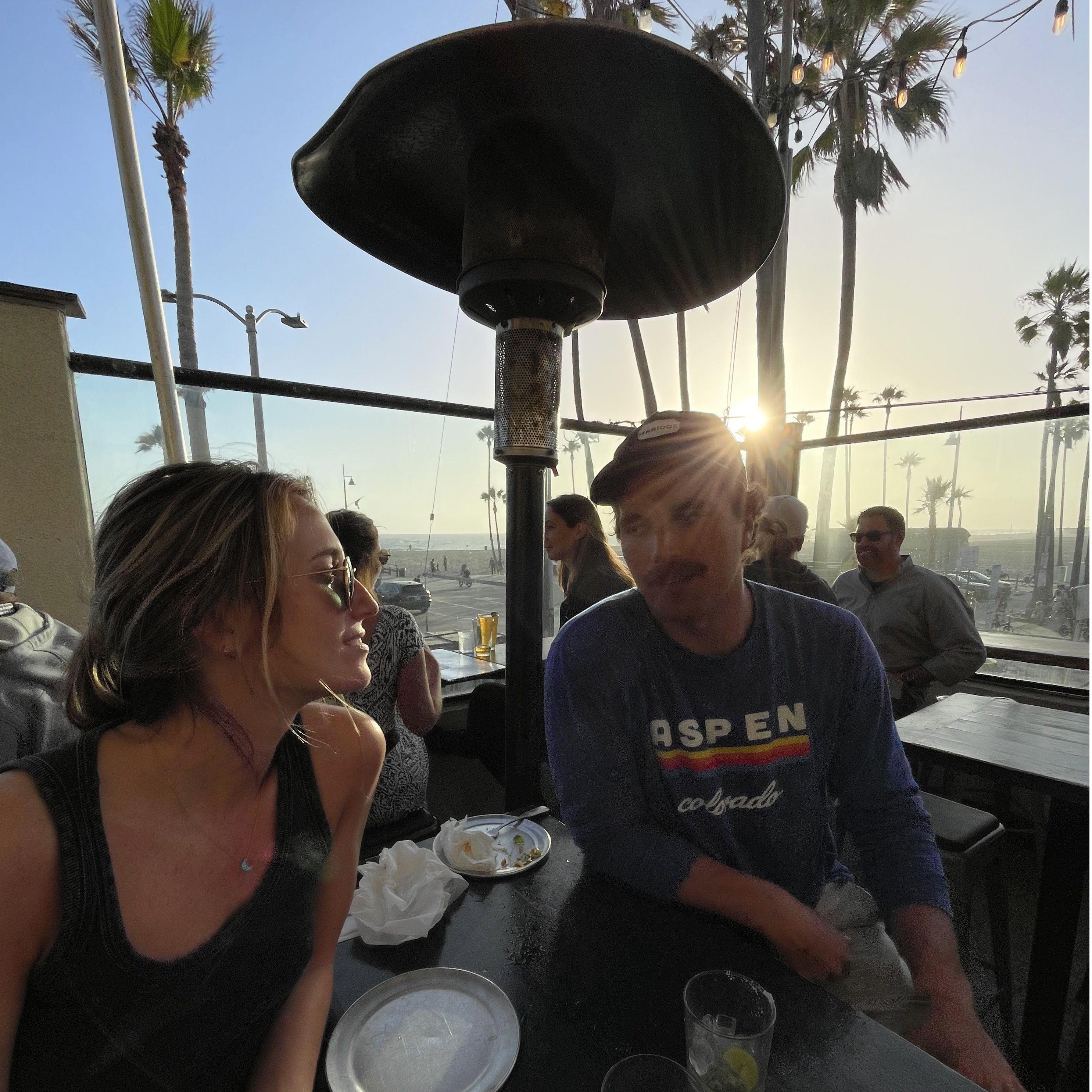 We spent a lot of nights at the Venice Whaler falling in love