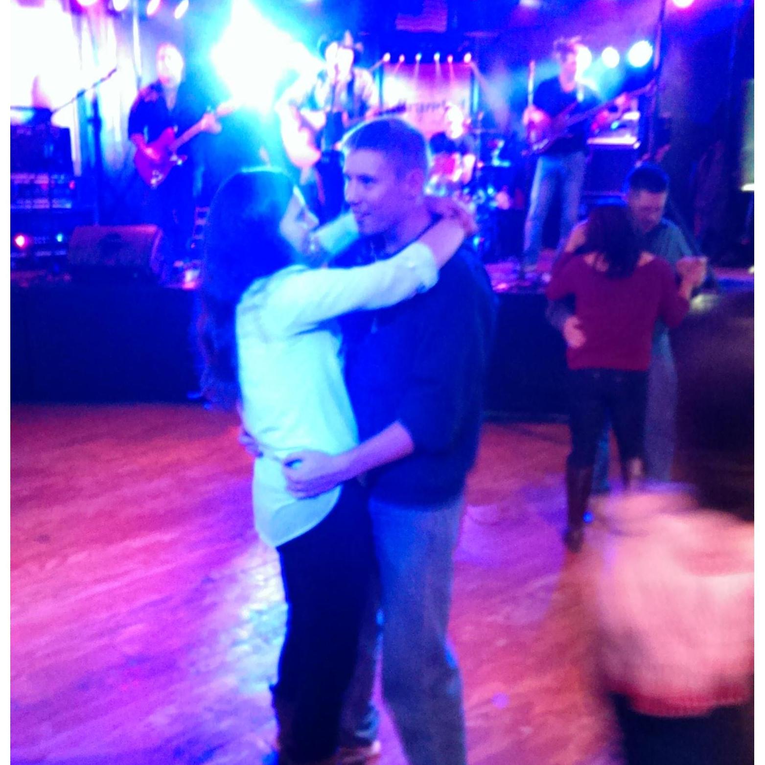 Finally got him to dance!