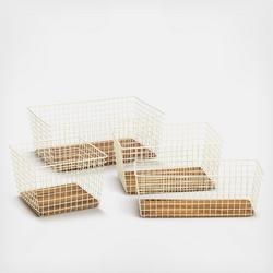 Neat Method Grid Baskets, 2 Sizes, 4 Colors, Exclusive! on Food52