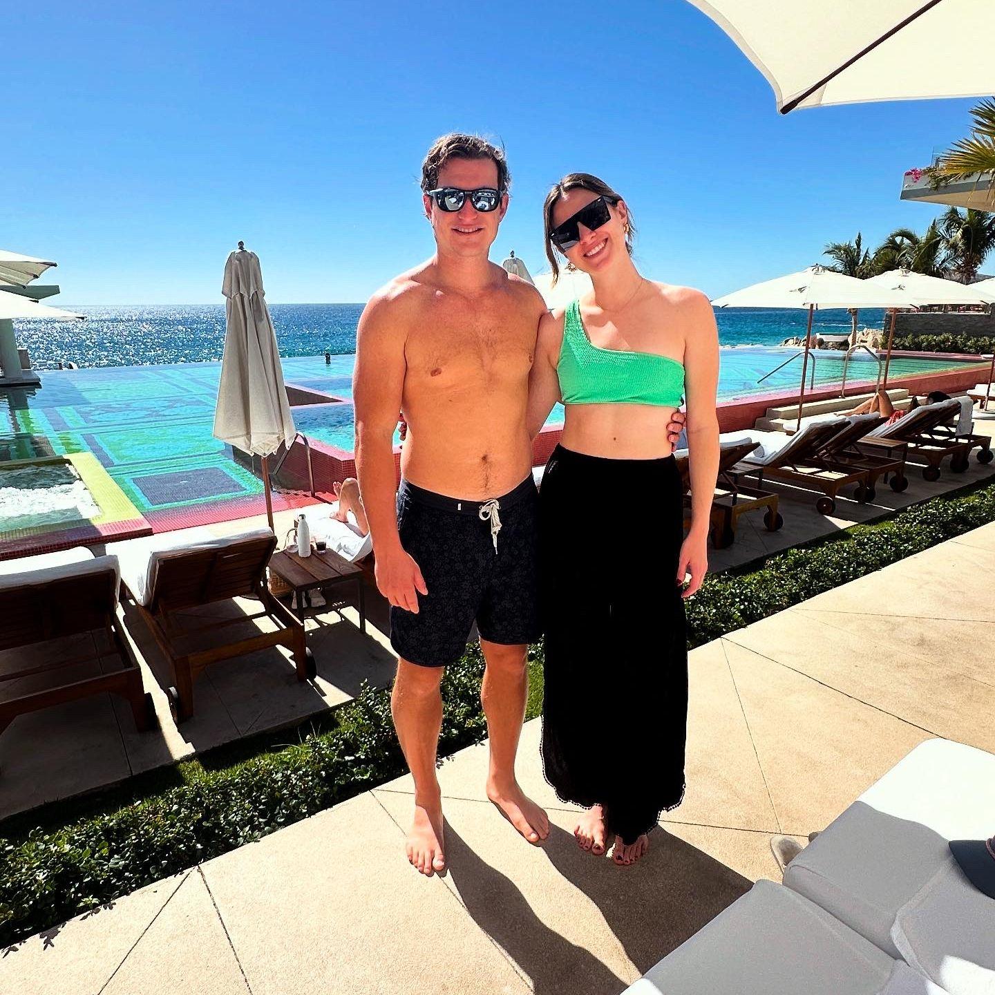 Our first trip together to Cabo! Scott dropped the L-bomb on this trip! Prima said it back DUHH!