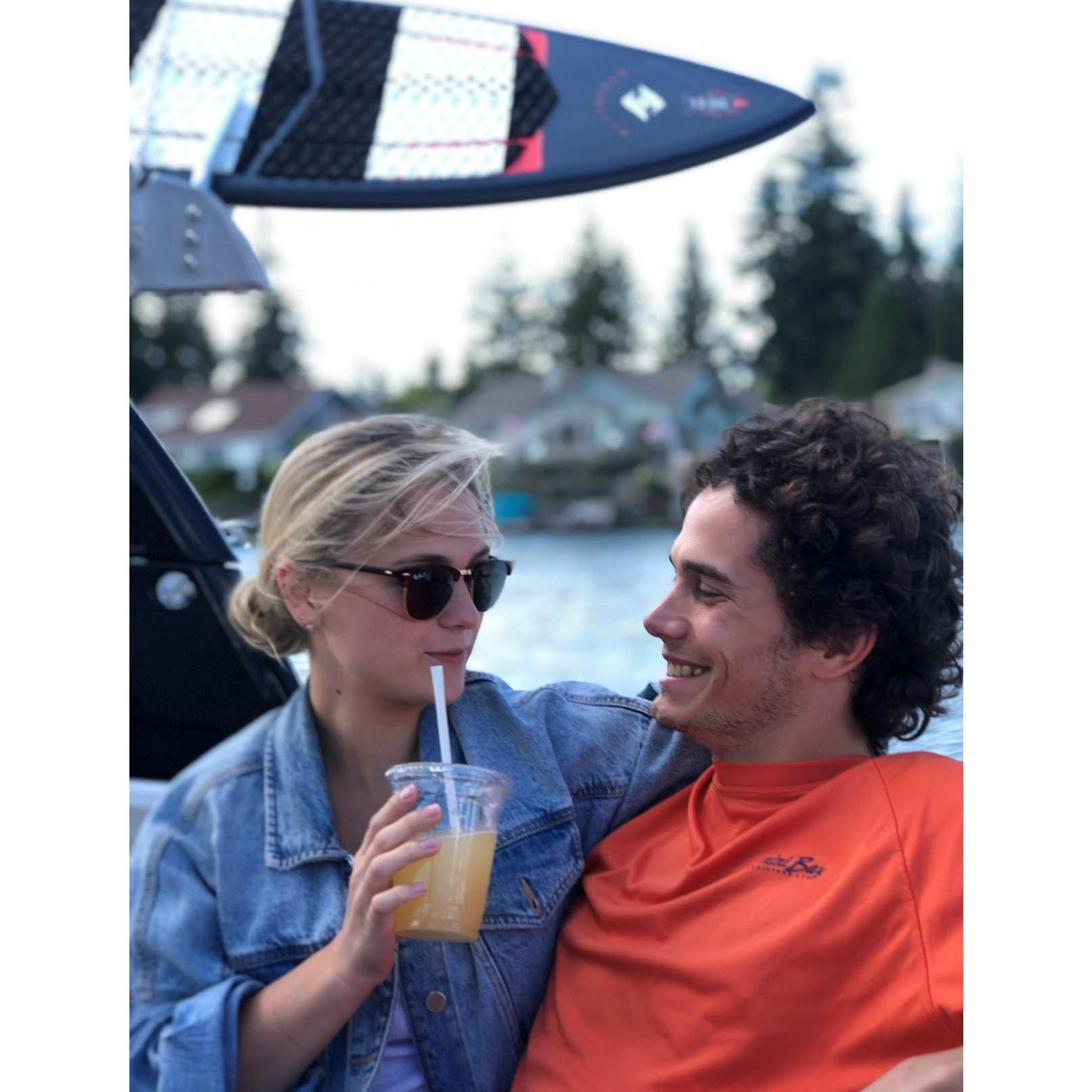 That might be a mimosa