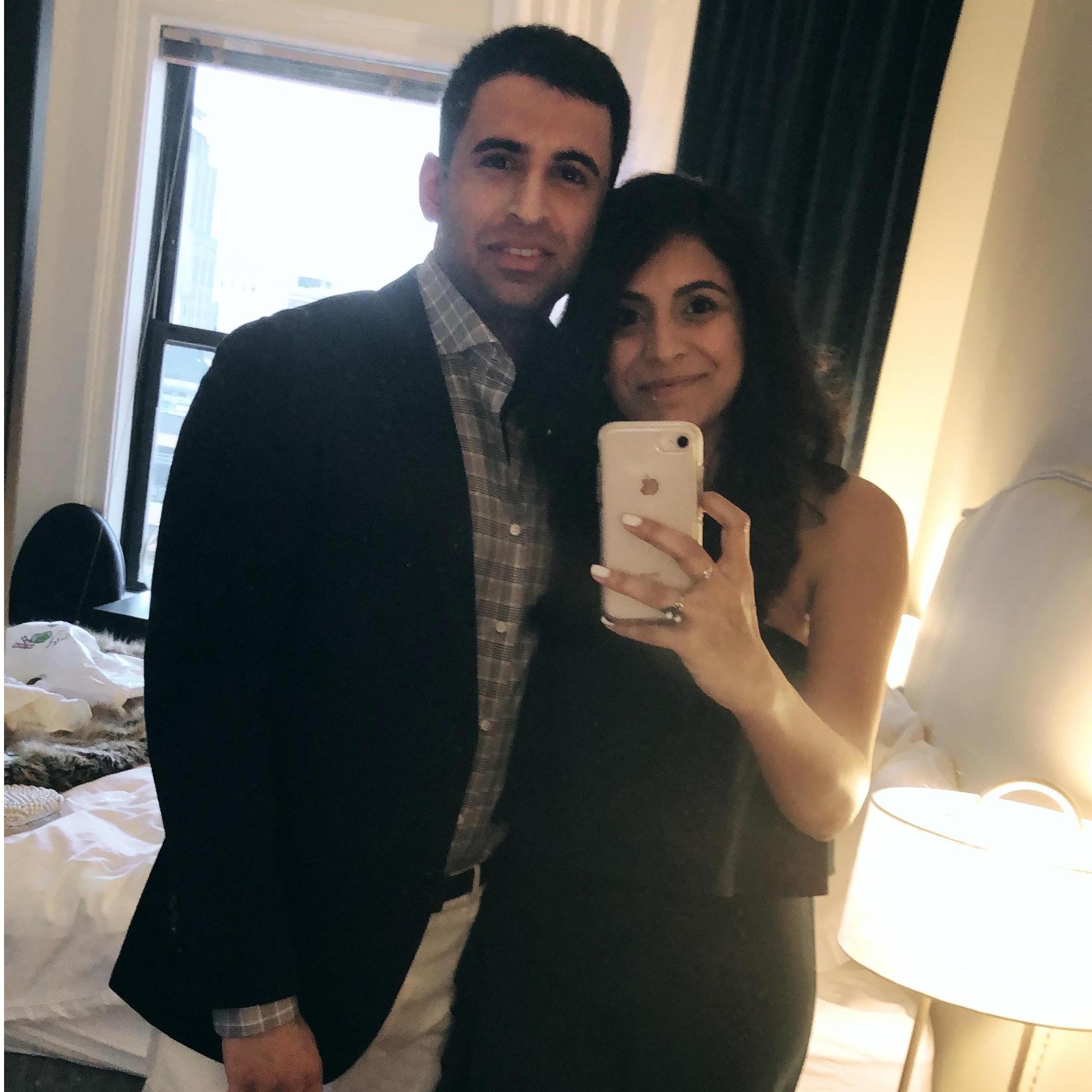 2018: First Picture as Boyfriend & Girlfriend. Philadelphia, PA.