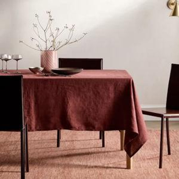 European Linen Tablecloth - 70x126"