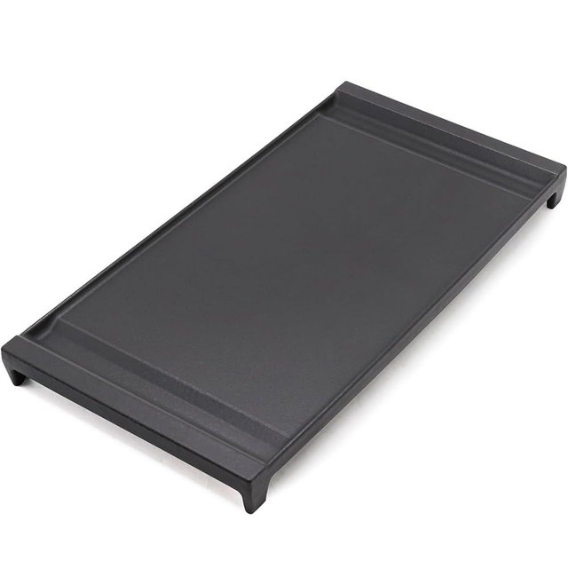Criditpid WB31X24738 Cast Iron Griddle Replacement Parts for GE Stove, WB31X24998 Center Burner Heavy Duty Griddle Plate for WB31X27150 AP598629 PS11725207 4322558 Griddles.