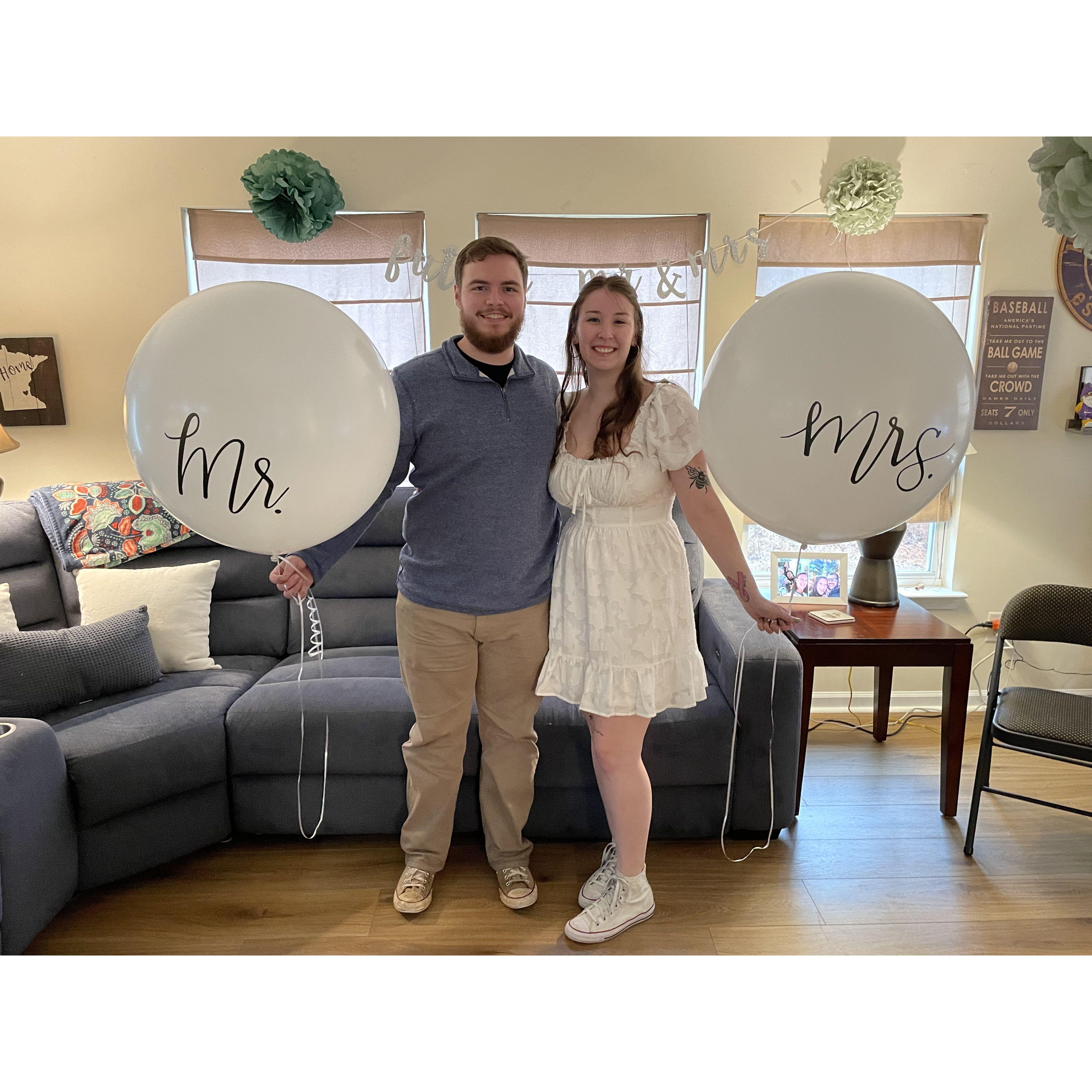 Our Engagement Party!