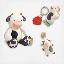 Itzy Ritzy 3-Piece Cow Essential Set