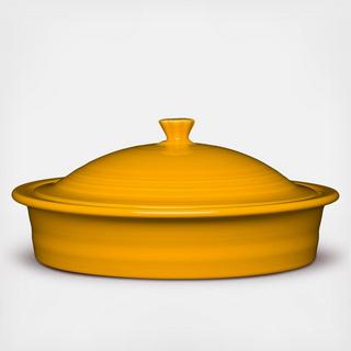 Small Round Covered Casserole