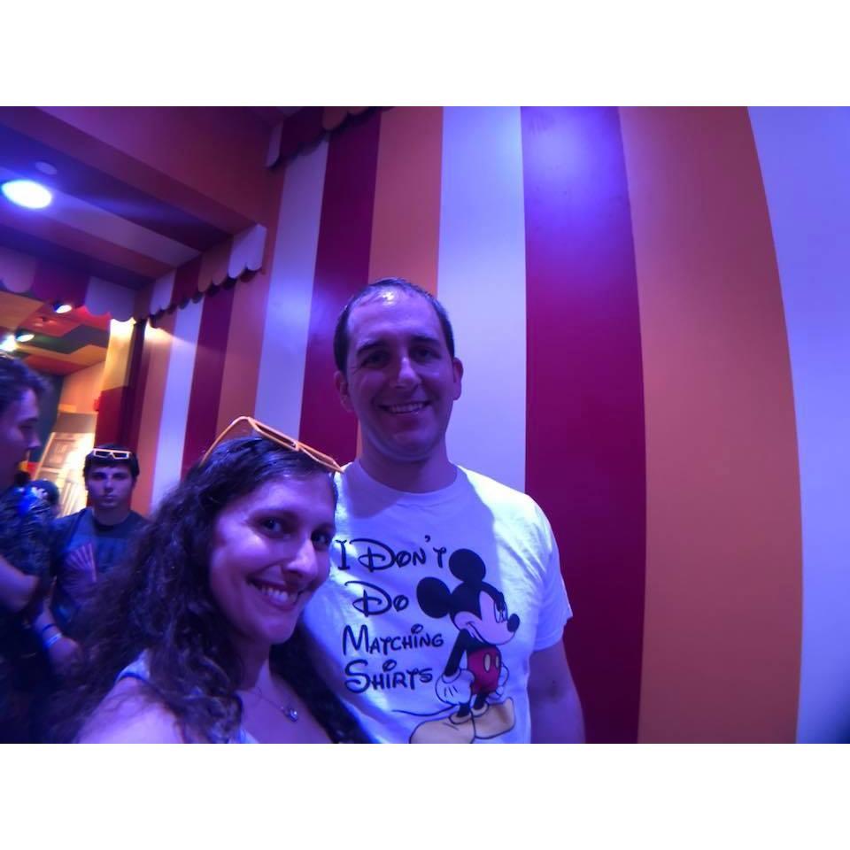 Long wait for Toy Story Midway Mania but still excited