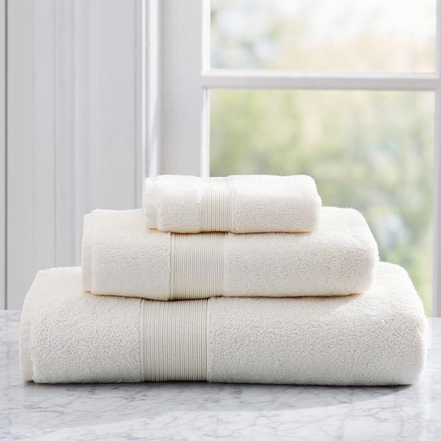 PB Classic Organic Towels, Hand, Ivory