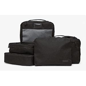 Calpack Packing Cubes Set (5 Pieces) in Black