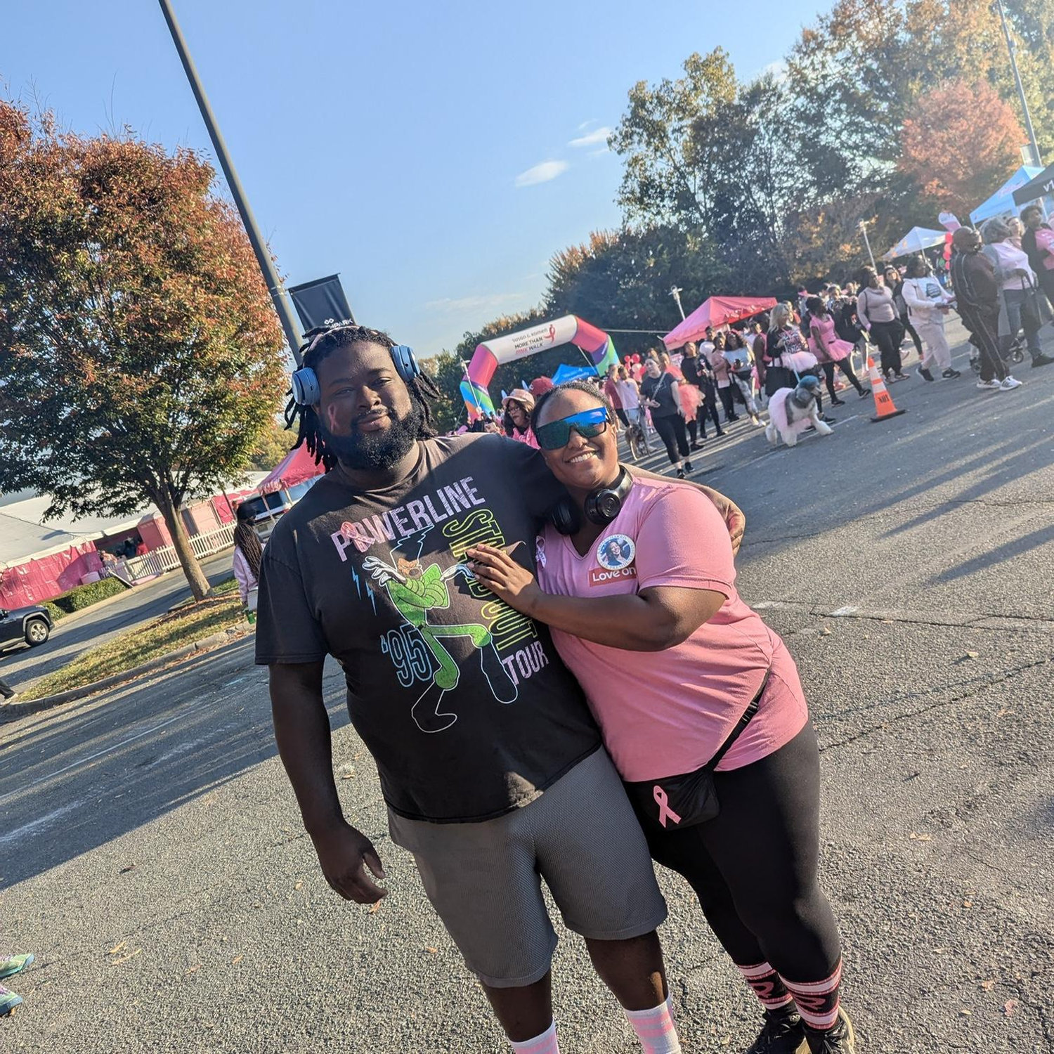 In Honor of those we loved! Breast Cancer Awareness Walk!