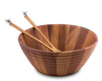 Vagabond House Arche Of Bees Salad Bowl Set - Bee