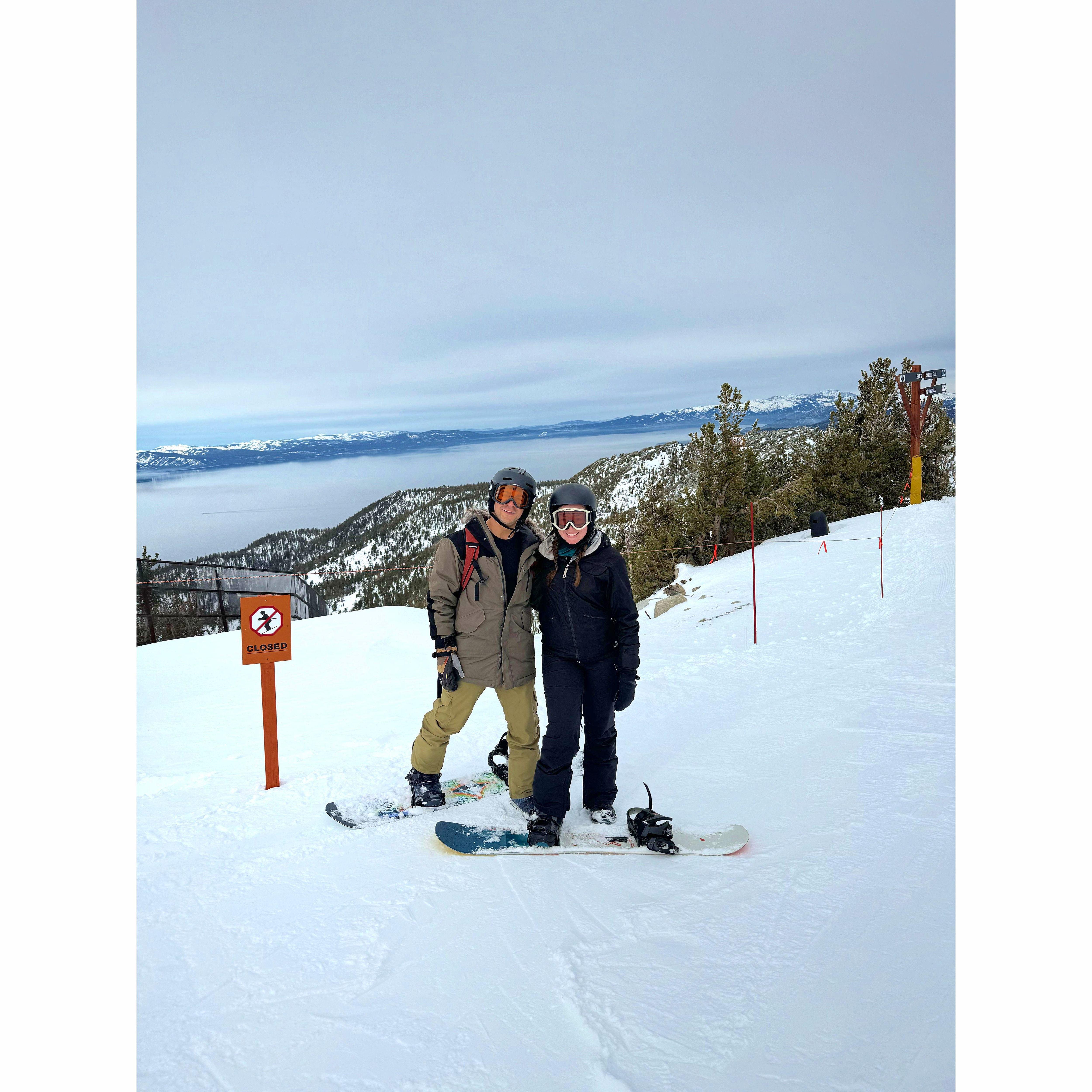 Always a fan of fresh powder snow!
Heavenly, Lake Tahoe
