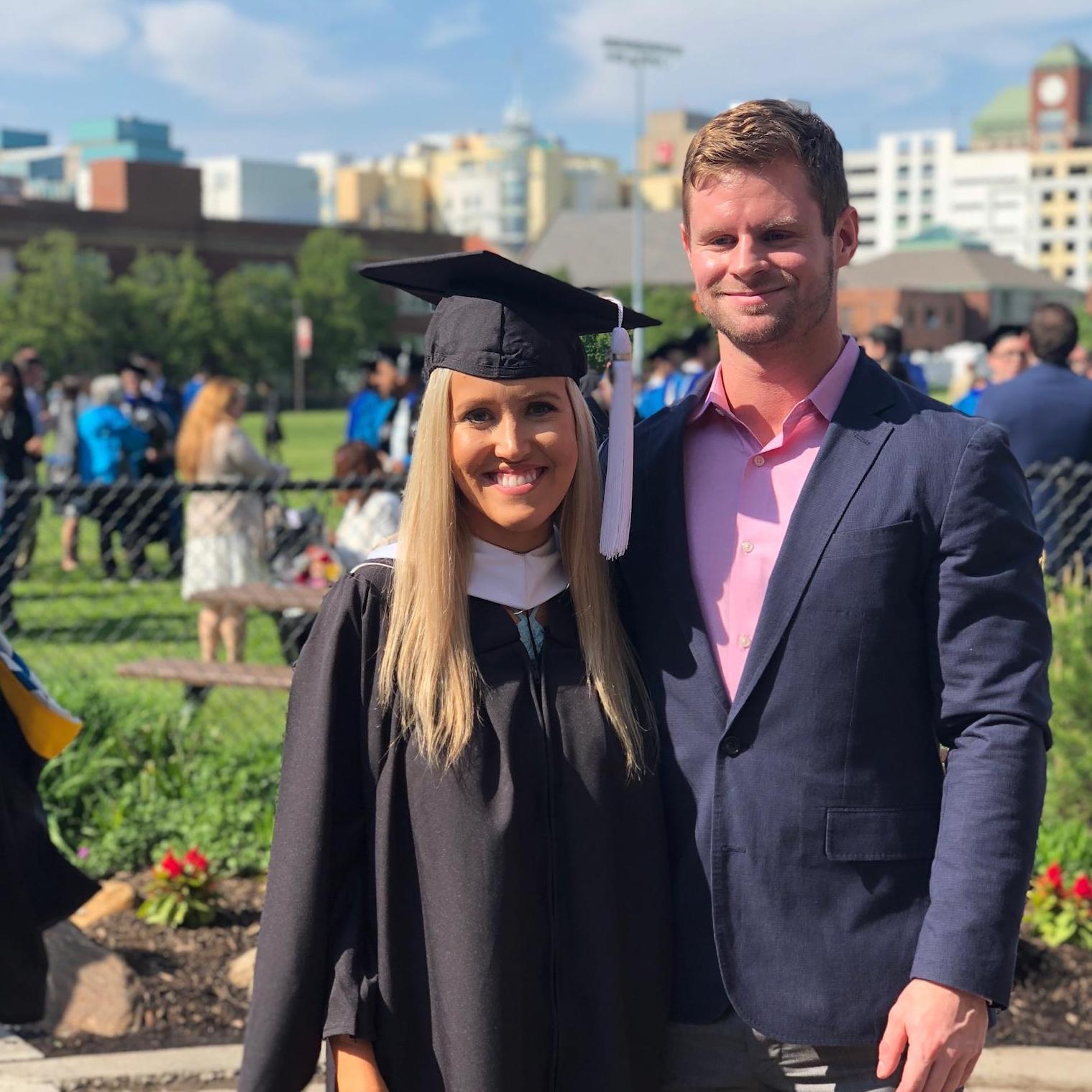 Emily's Masters graduation at Case Western - May 2018