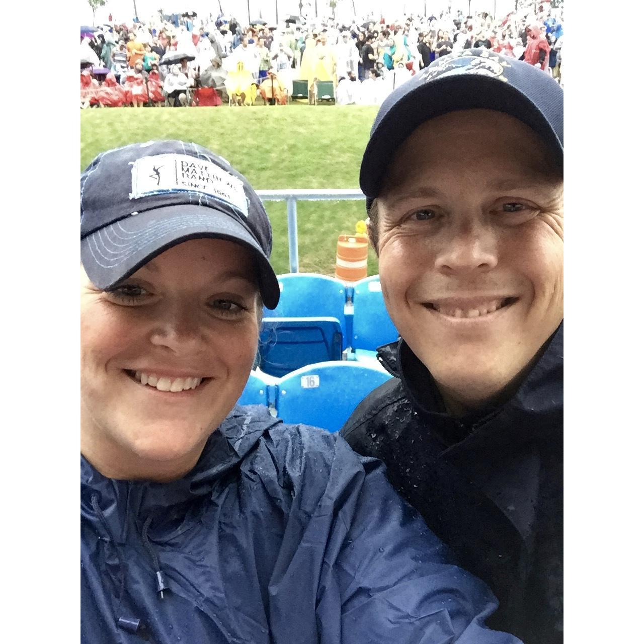 Our First Dave Matthews Concert series together. July 2015
