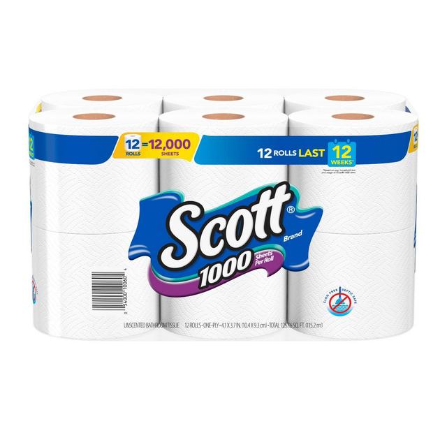 Scott 1000 Toilet Paper - 12pk