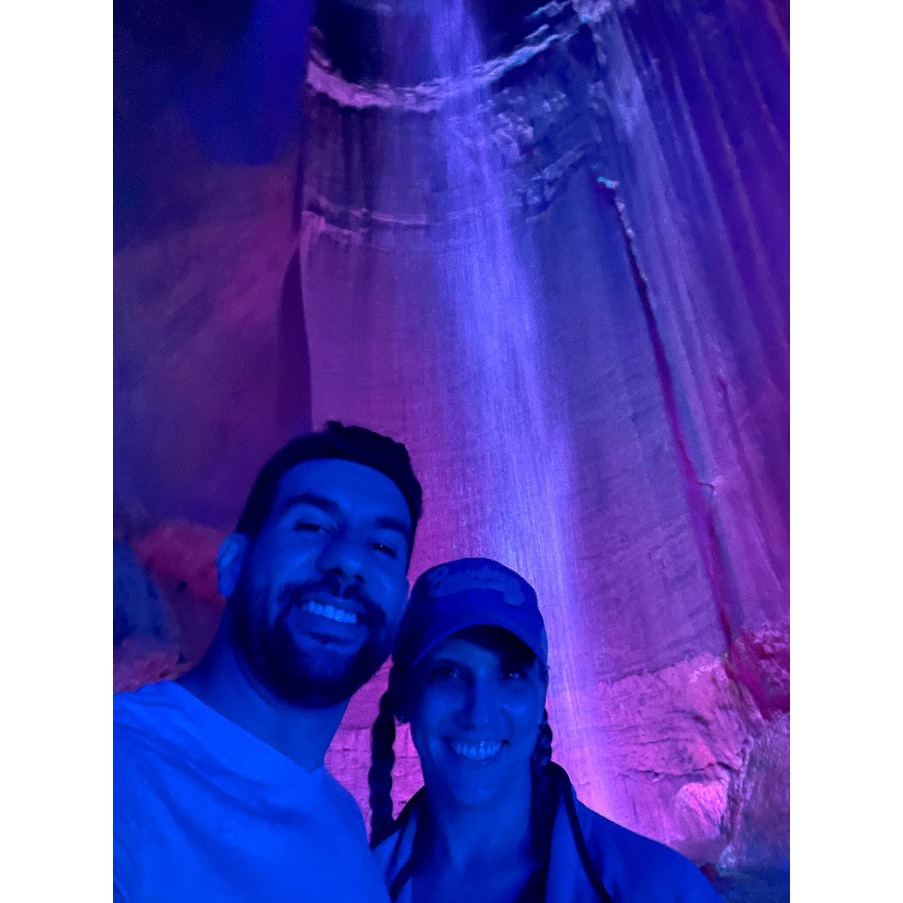 Seeing Ruby Falls in TN.