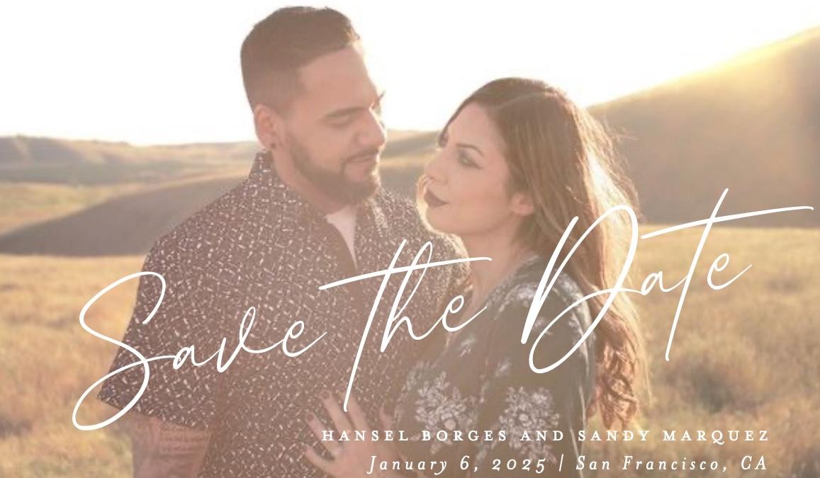 The Wedding Website of Hansel Borges and Sandy Marquez