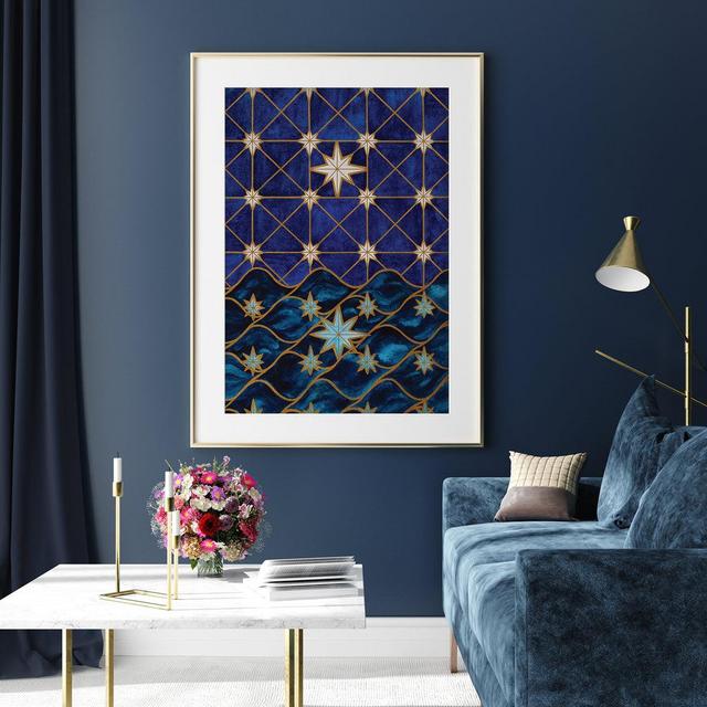 Mary, Star of the Sea Watercolor