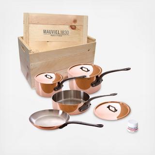 Crated Heritage Copper 7-Piece Cooking Set