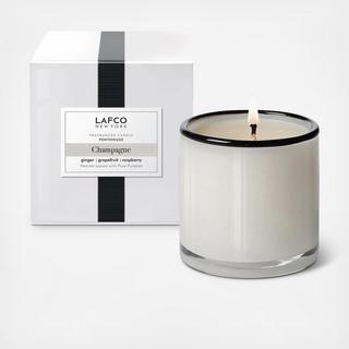 House & Home Champagne Candle