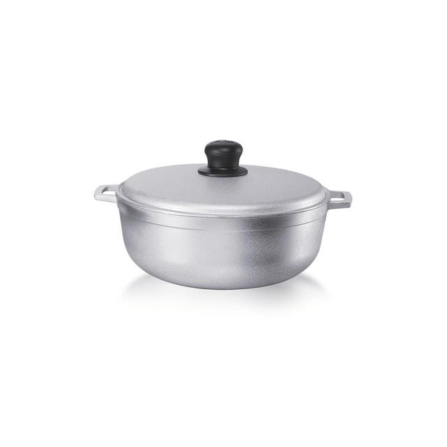 IMUSA 2.6Qt Cast Aluminum Caldero (Dutch Oven)with Lid