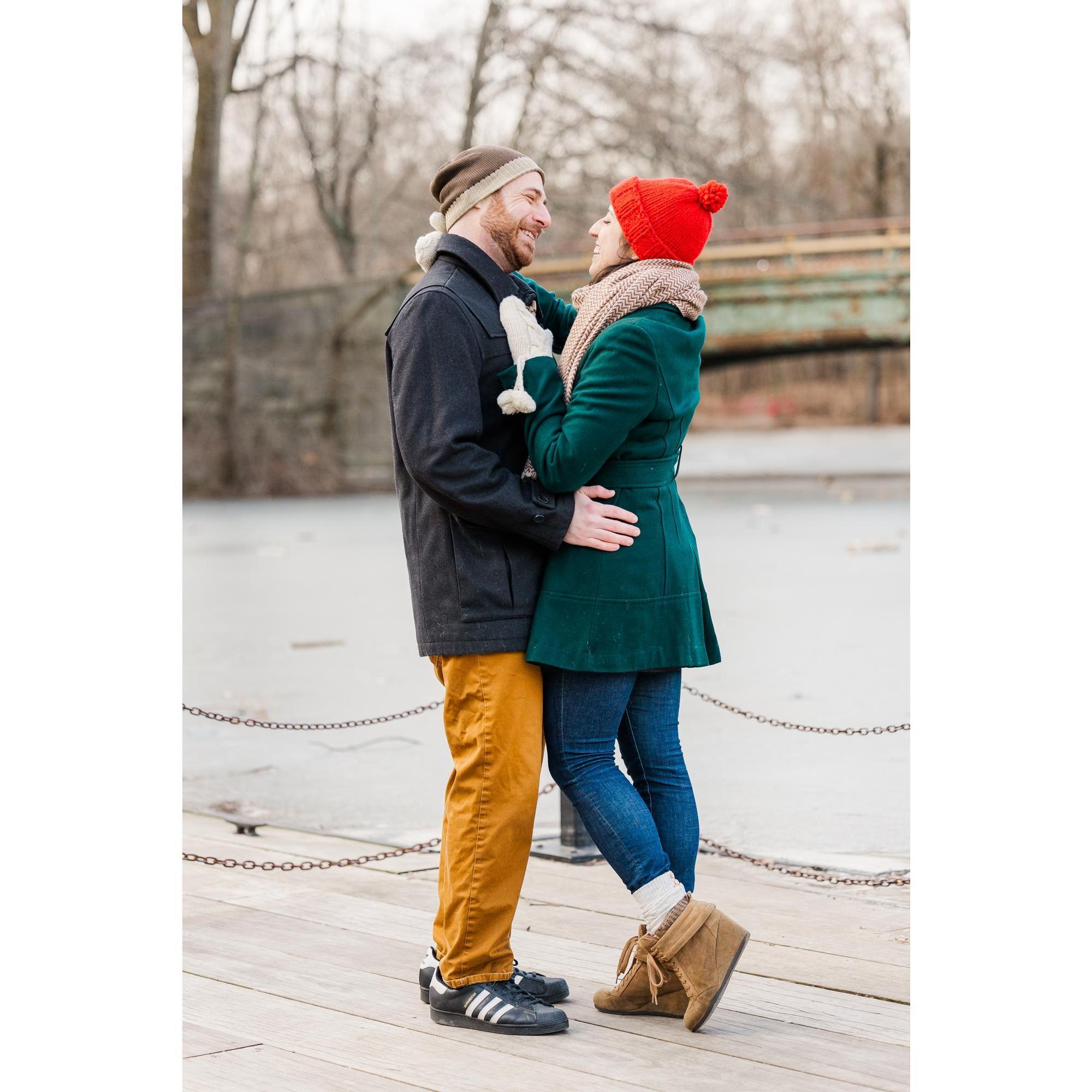 Engagement photo in Prospect Park 2022
Photography: @meganandkenneth