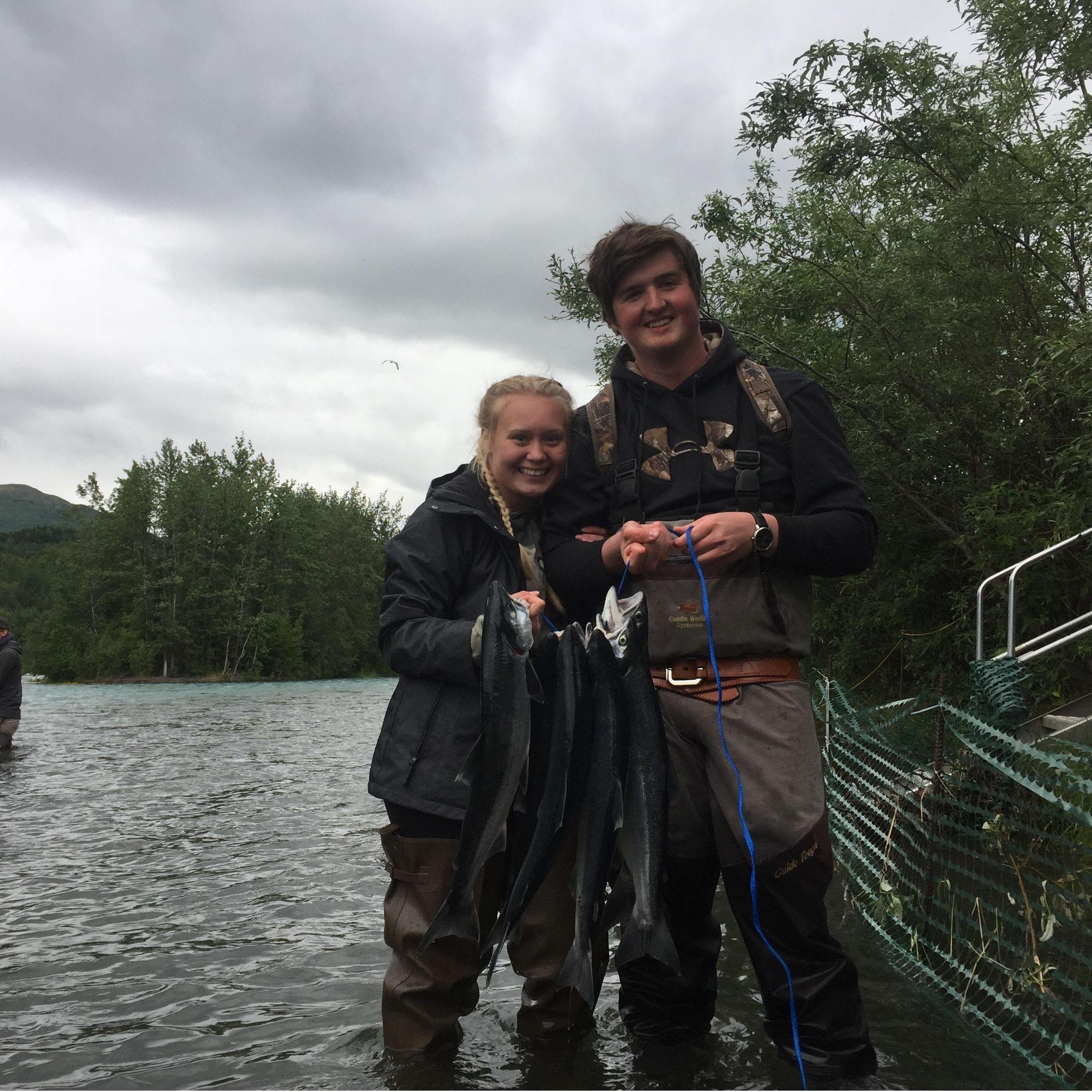 Fishing on the Russian