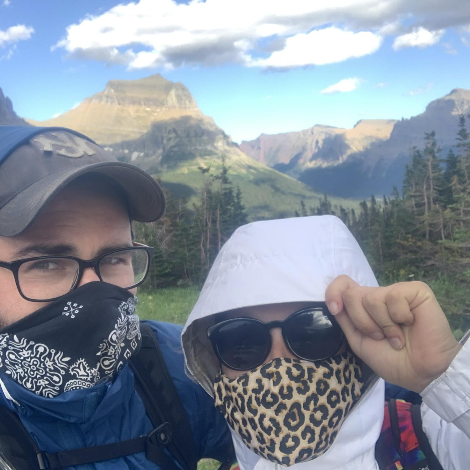 Kelsey saw true mountains for the first time!