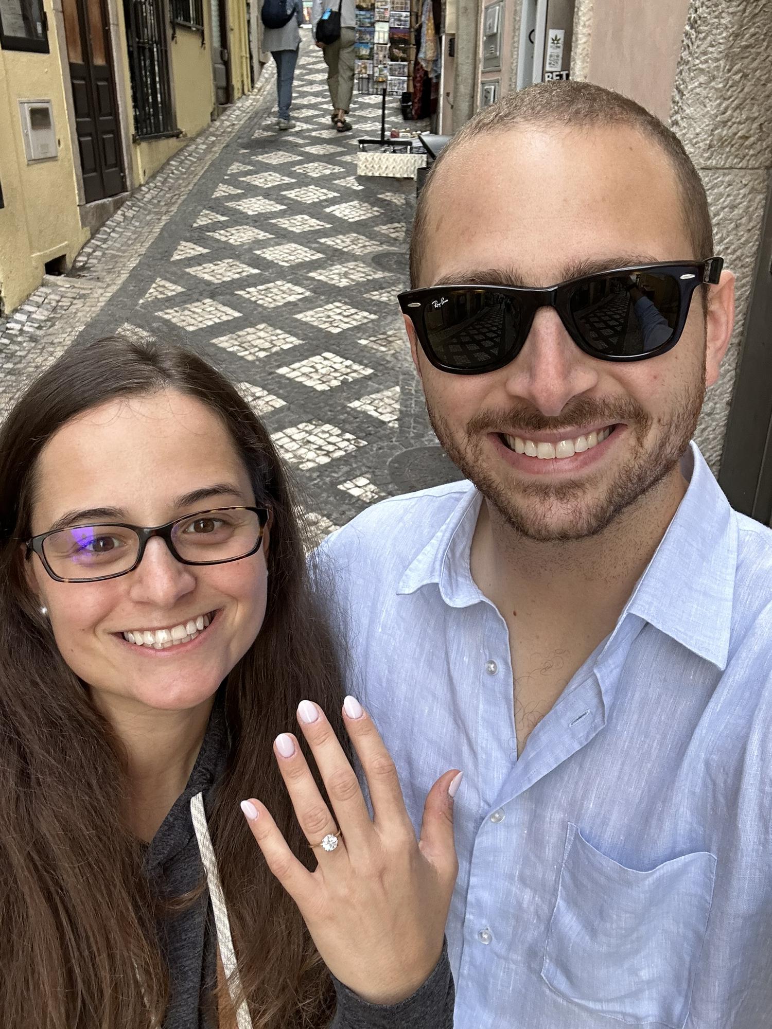 2022: We're engaged! in Sintra, Portugal
