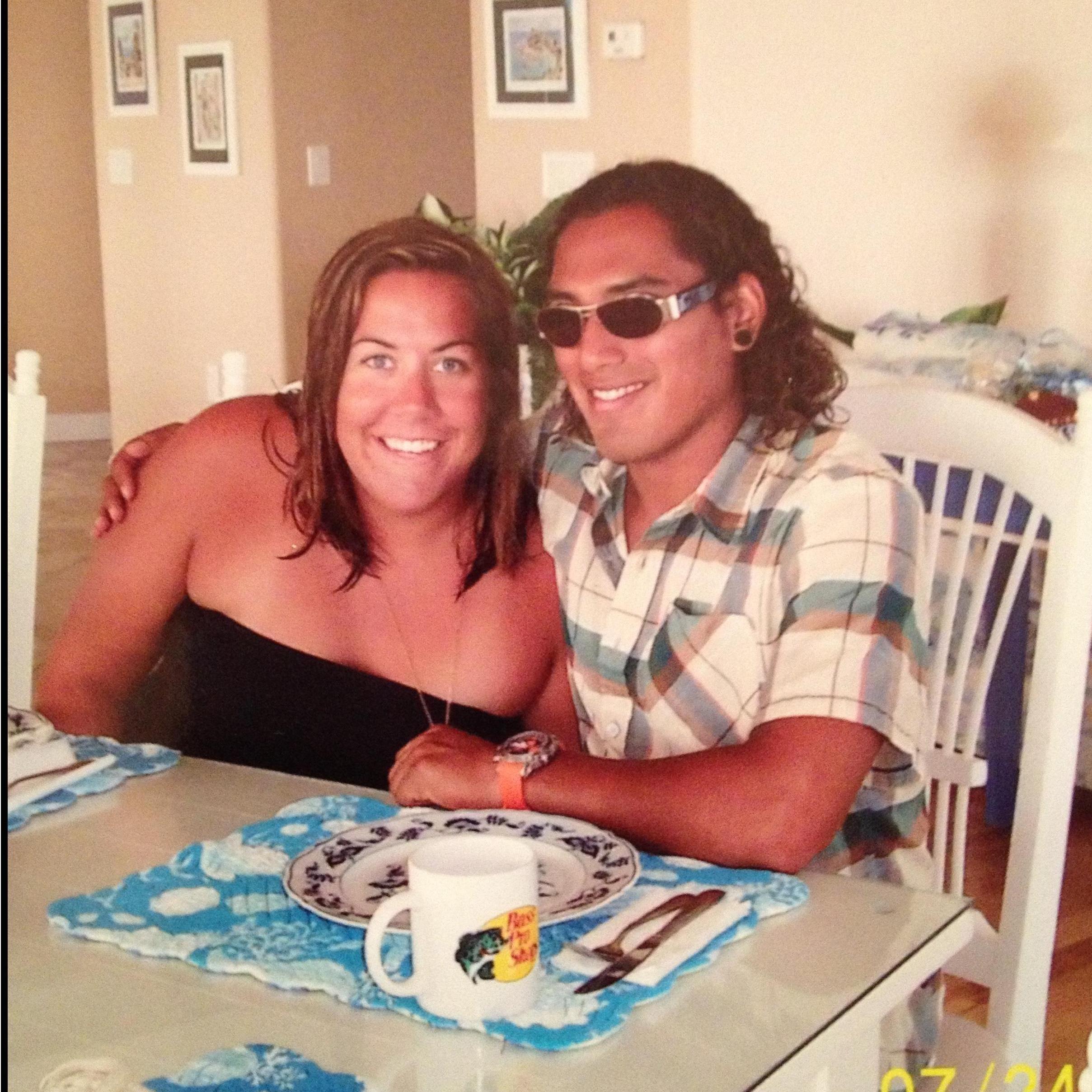 First trip as a couple to Greg's family.