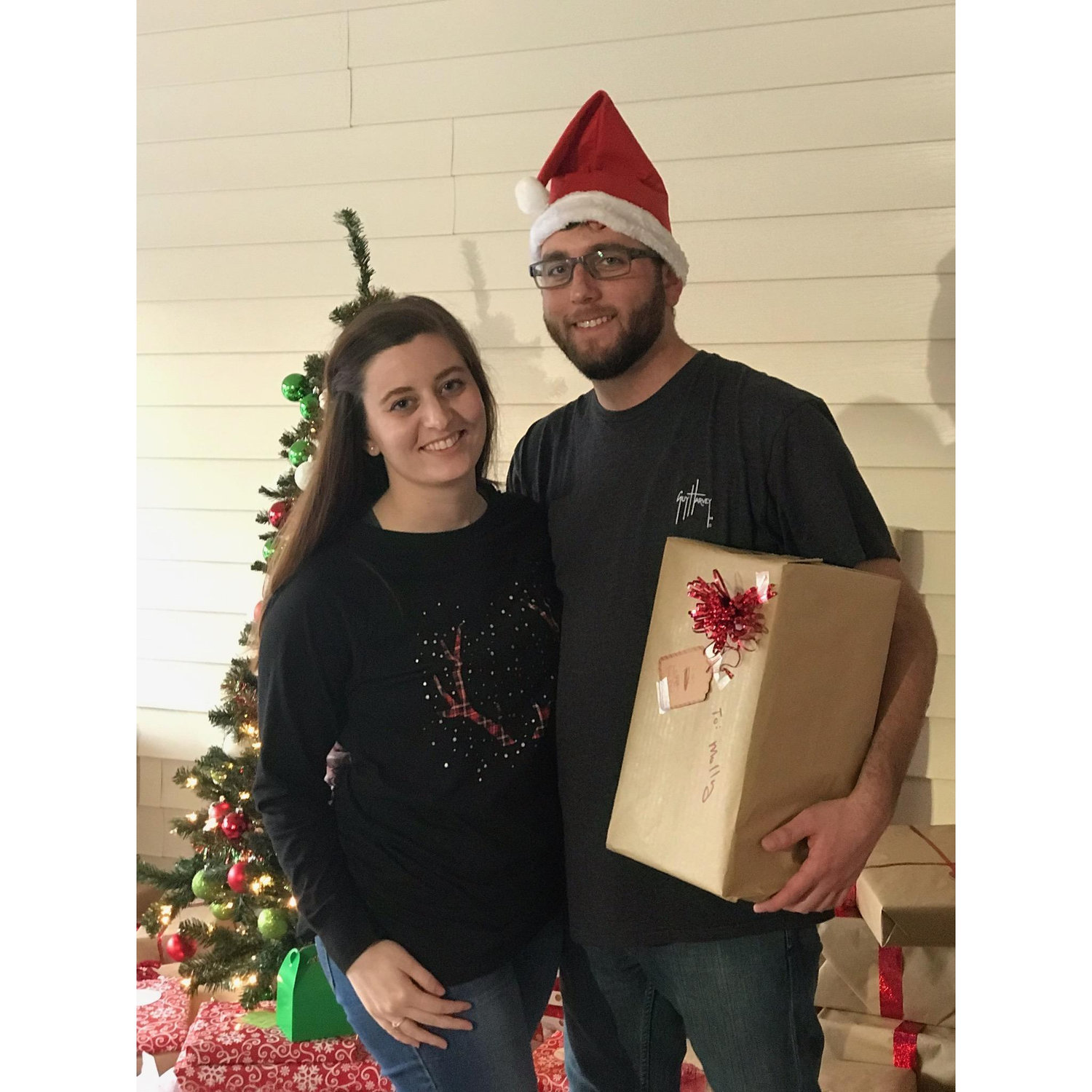 Our first Christmas, 2018