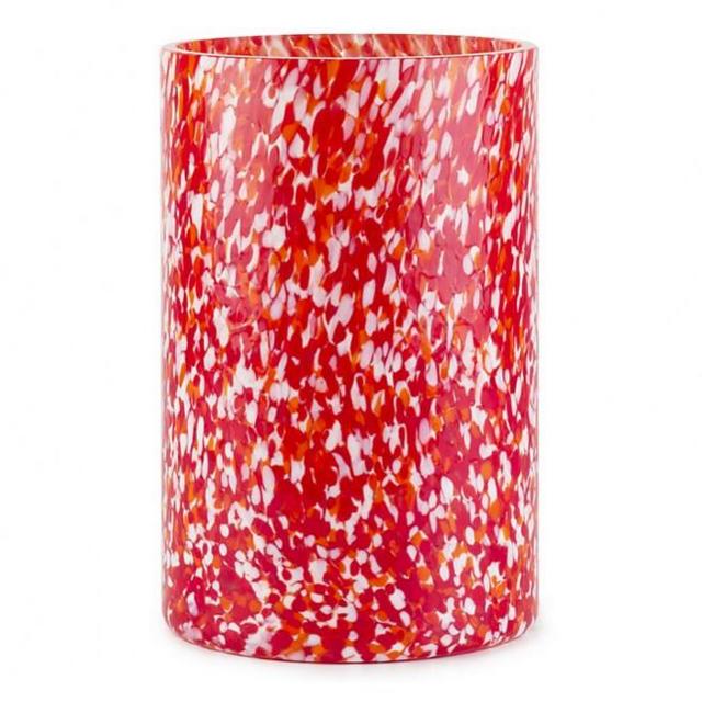 Stories of Italy Red & Ivory Tall Vase