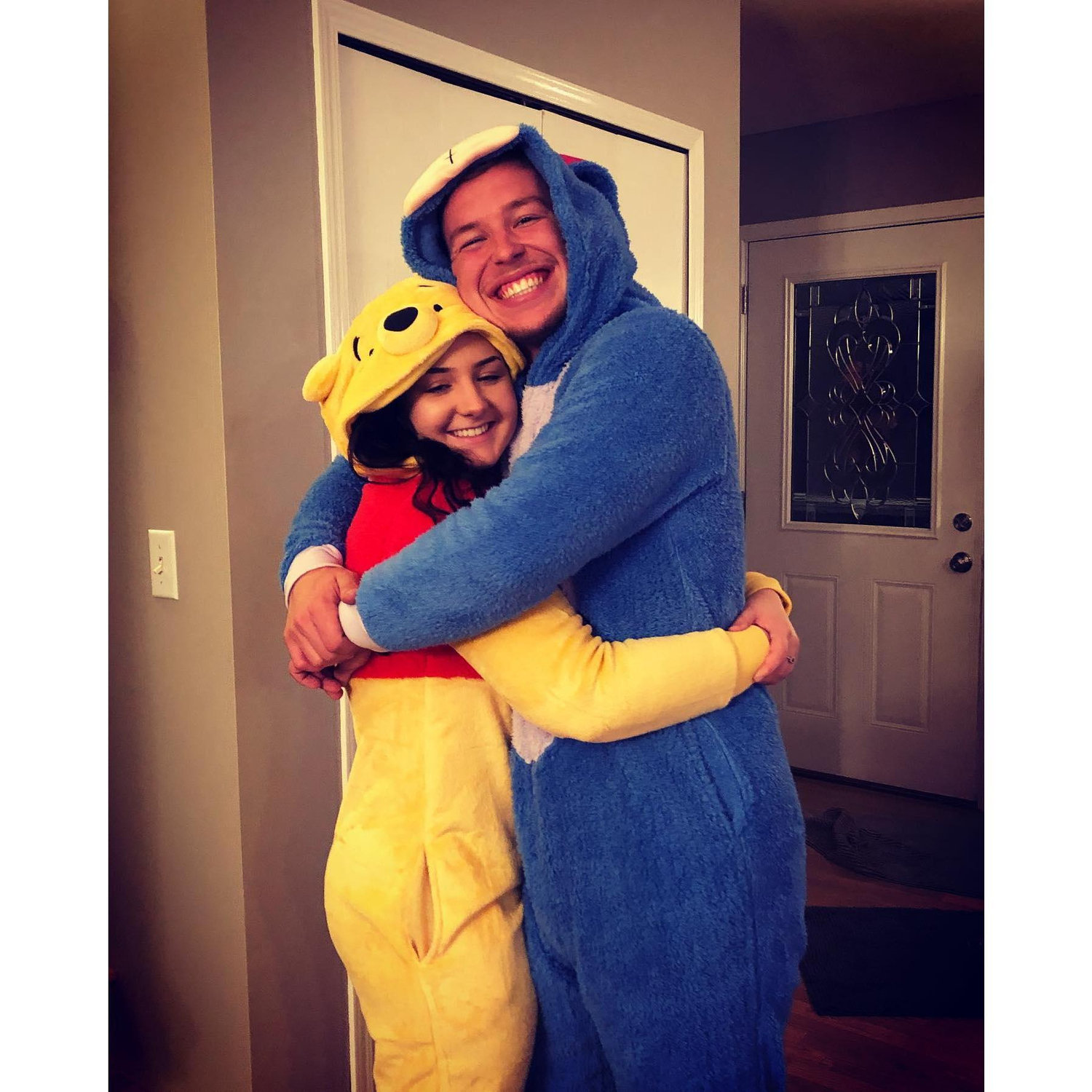 Noah first told Katie he loved her at a Halloween party