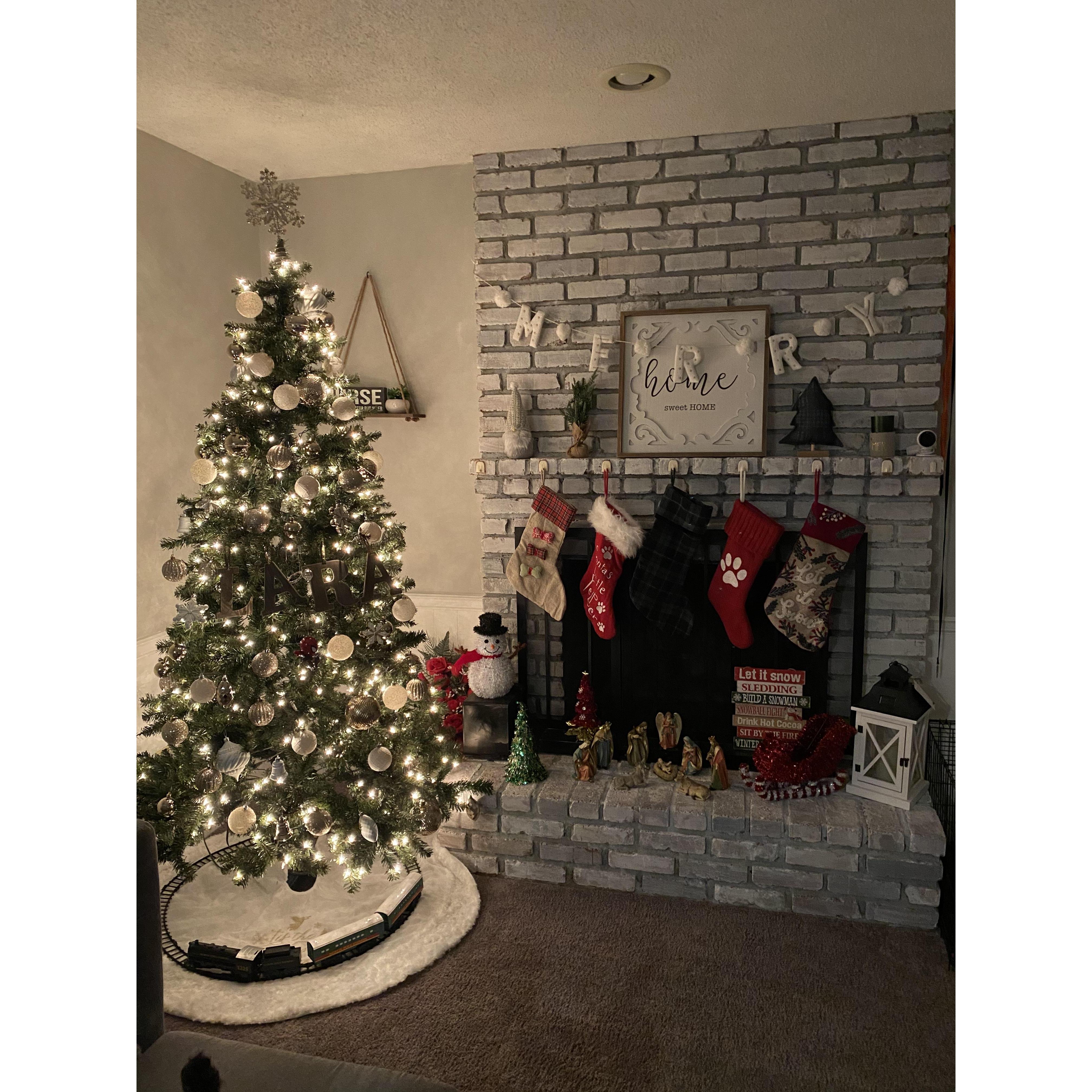 They have booked a venue for their wedding and are in the middle of planning their big day. For now, they are enjoying Christmas vibes