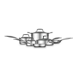 Zwilling J.A. Henckels Energy 10-Piece Nonstick Ceramic-Coated Stainless Steel Cookware Set