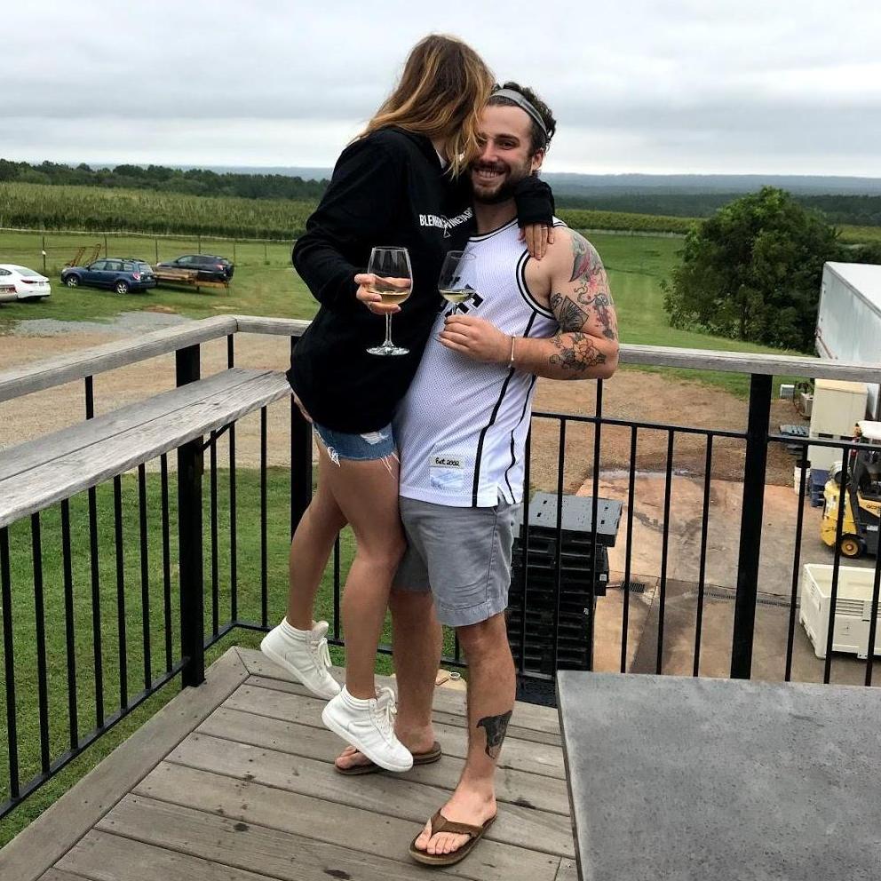 Knowing what a DMB fan Jill is, Mike took her to Dave Matthew's vineyard during their time in VA on her birthday.
Blenheim Vineyards, VA - September 2018