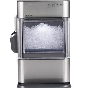 GE Profile - Opal 2.0 Ultra Nugget Ice Maker with Scale Inhibiting Filter - Stainless Steel